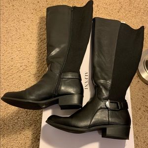 Alfani Kallumm Black Boots- woman’s size 8.5
